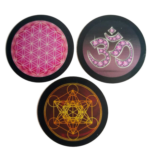 Set 3v1 EMF Harmonizér na mobil s motívom