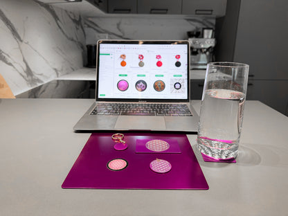 EMF Energy platnička veľká - purpurová