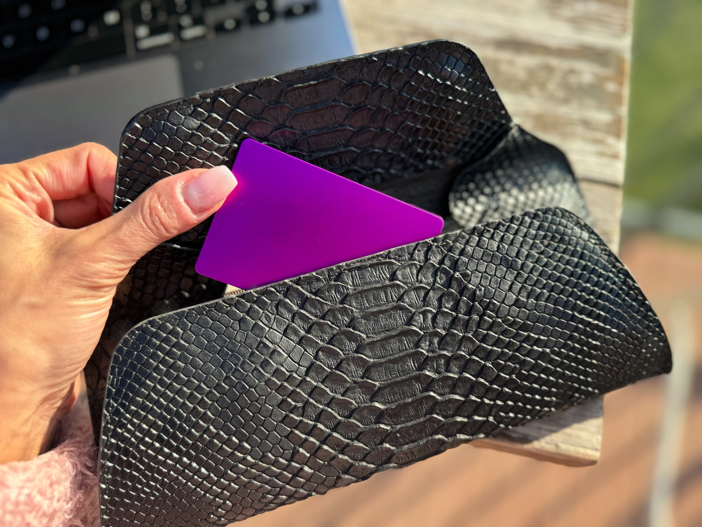 EMF Energy kreditka Kvet života- purpurová